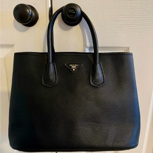 Prada satchel handbag